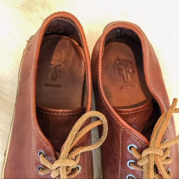 Frye Ludlow Leather Sneakers - Picture 6 of 7